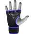 RDX X8 INNER HAND GLOVES WITH WRIST STRAP/Blu-6